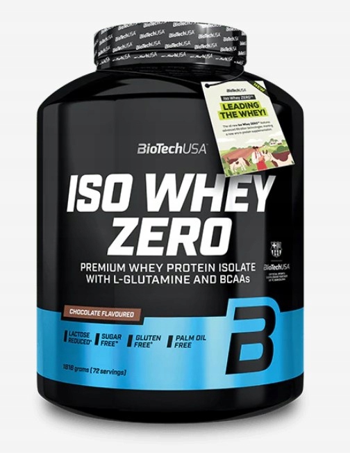 Proteinový Izolát Bez Laktózy Iso Whey Zero 1816 G Čokoláda Biotech Usa