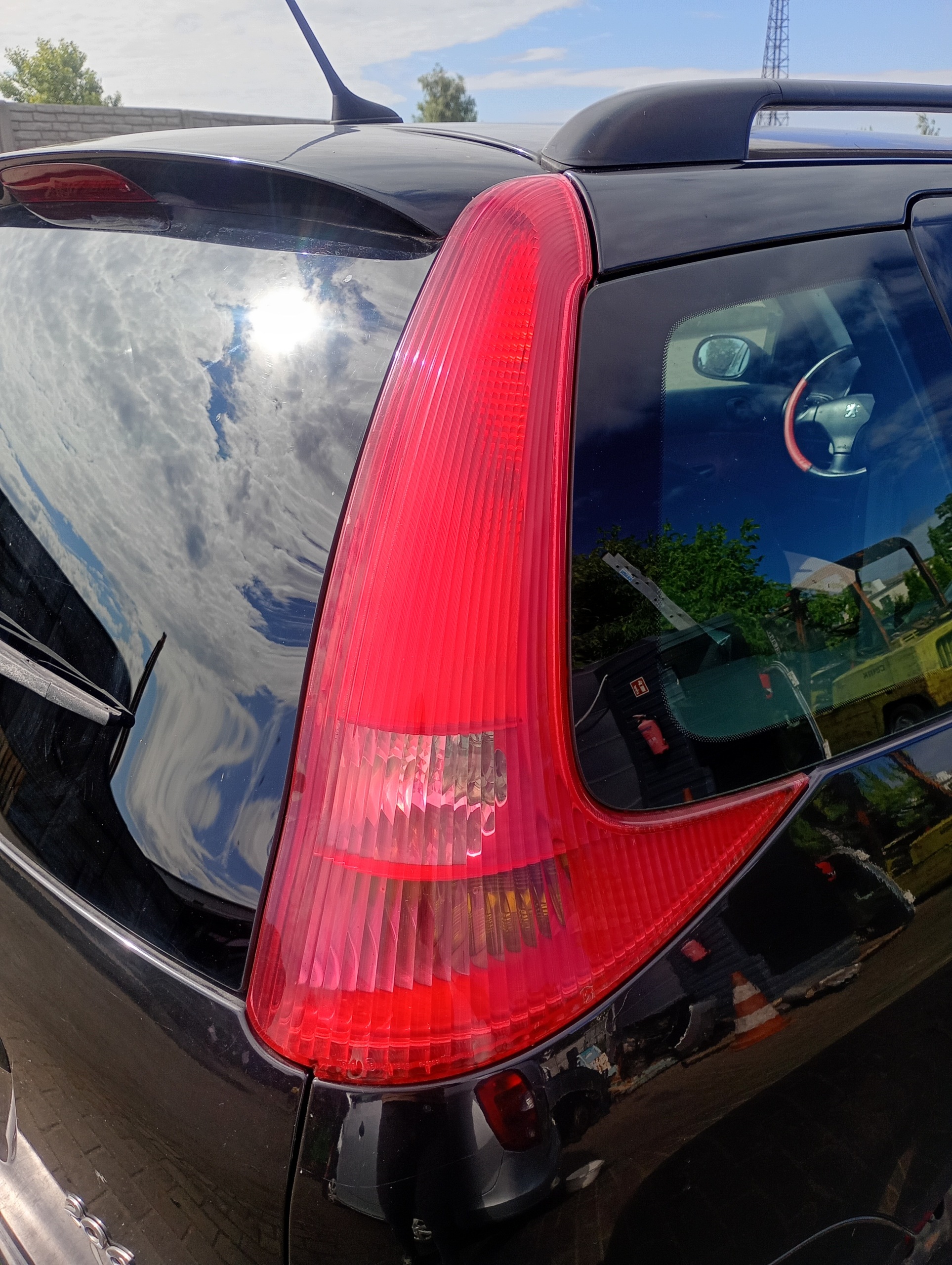 light right rear rear part Peugeot 206 SW 02-07