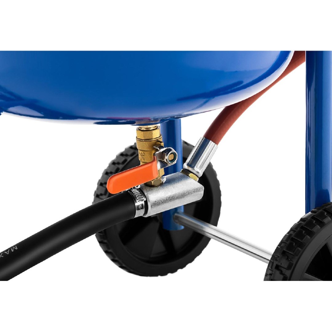 Piaskarka syfonowa mobilna z regulacją ciśnienia 60-125 psi 40 l Pojemność 40 l