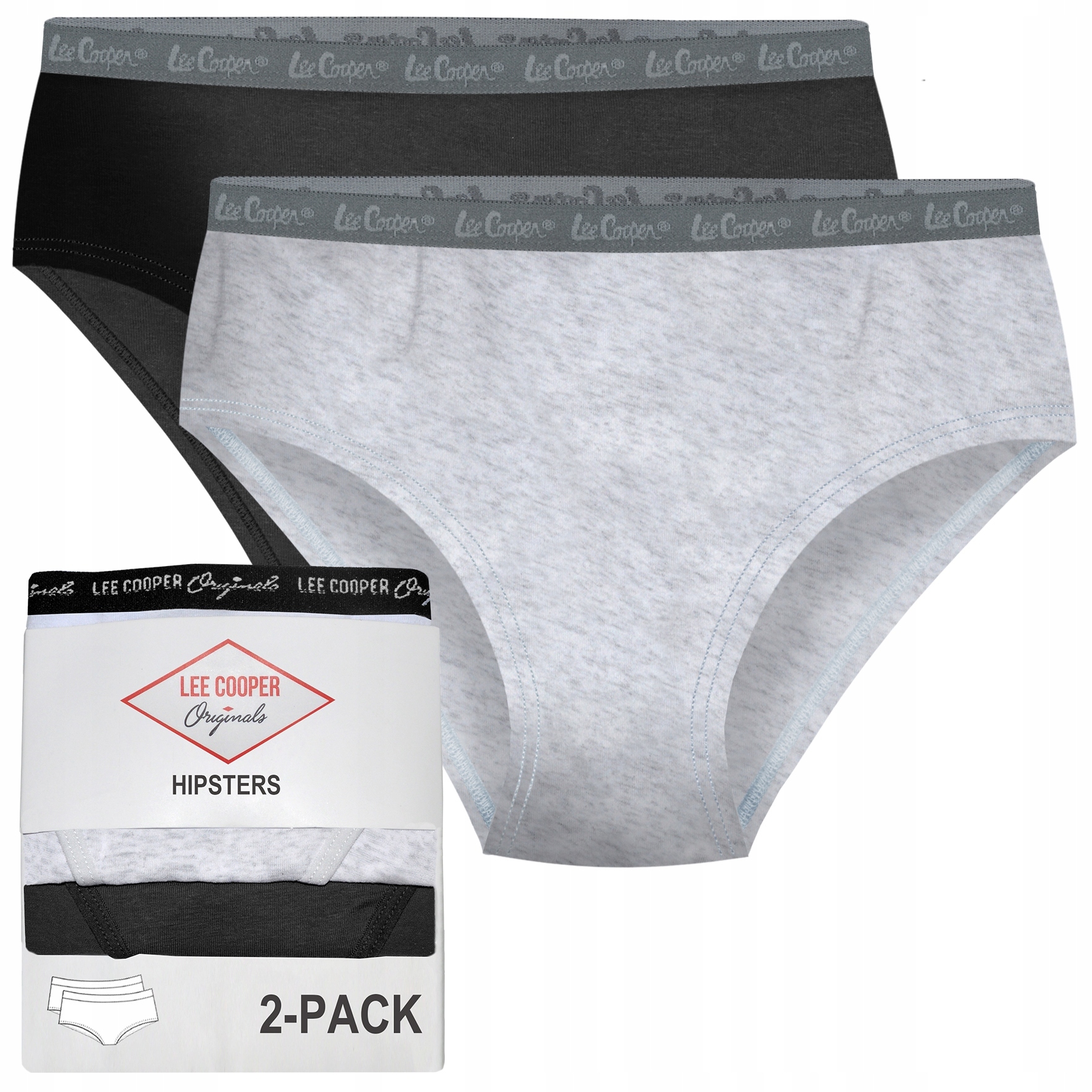

Lee Cooper biodrówki 2PAK szorty damskie Hipstery