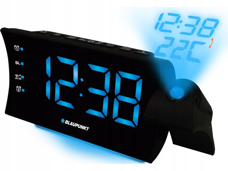 Radiobudzik Blaupunkt CRP81USB Czarny