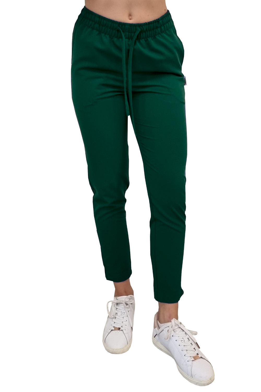 Spodnie medyczne zielone basic premium roz. L