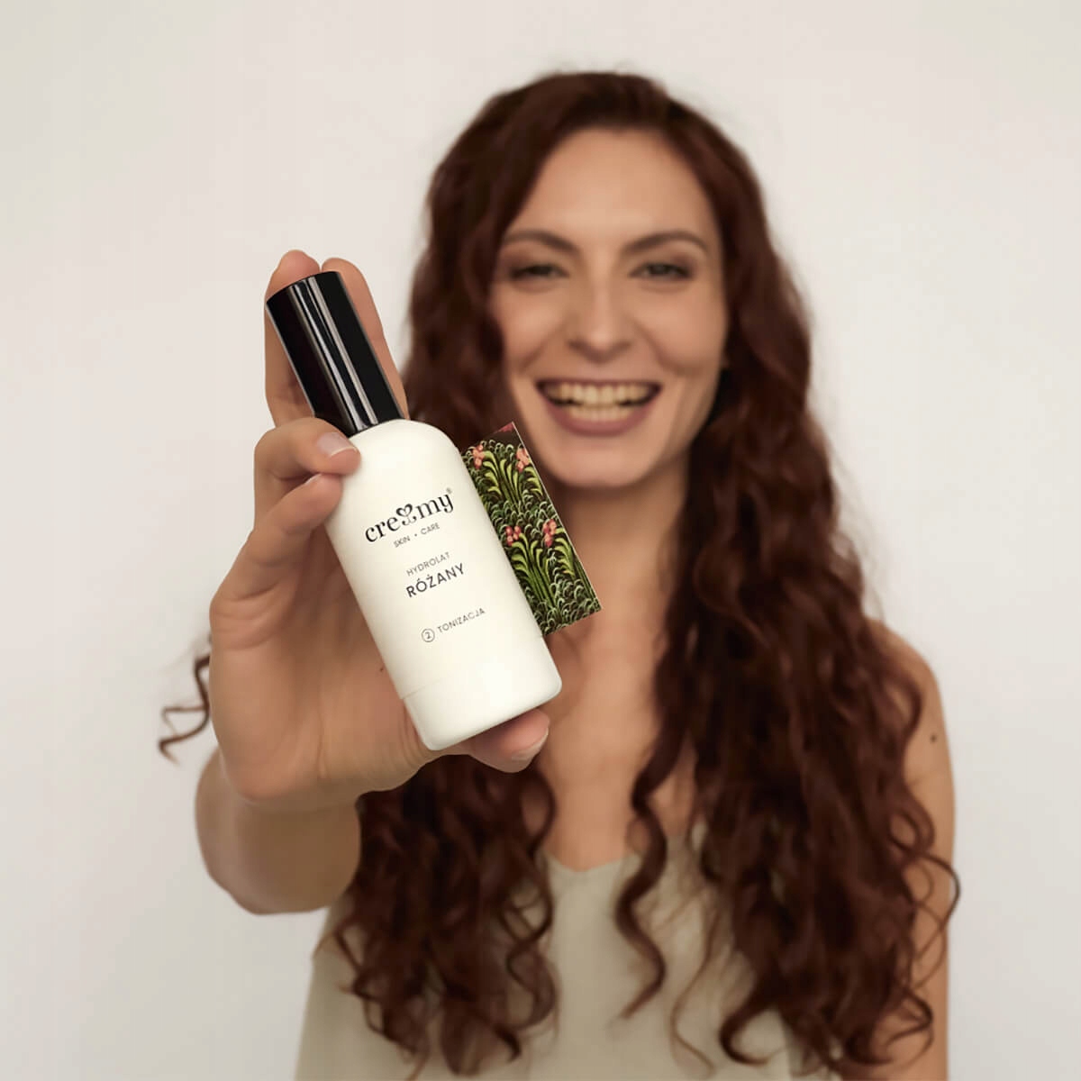 CREAMY Hydrolat do twarzy różany 100ml Typ skóry Wrażliwa