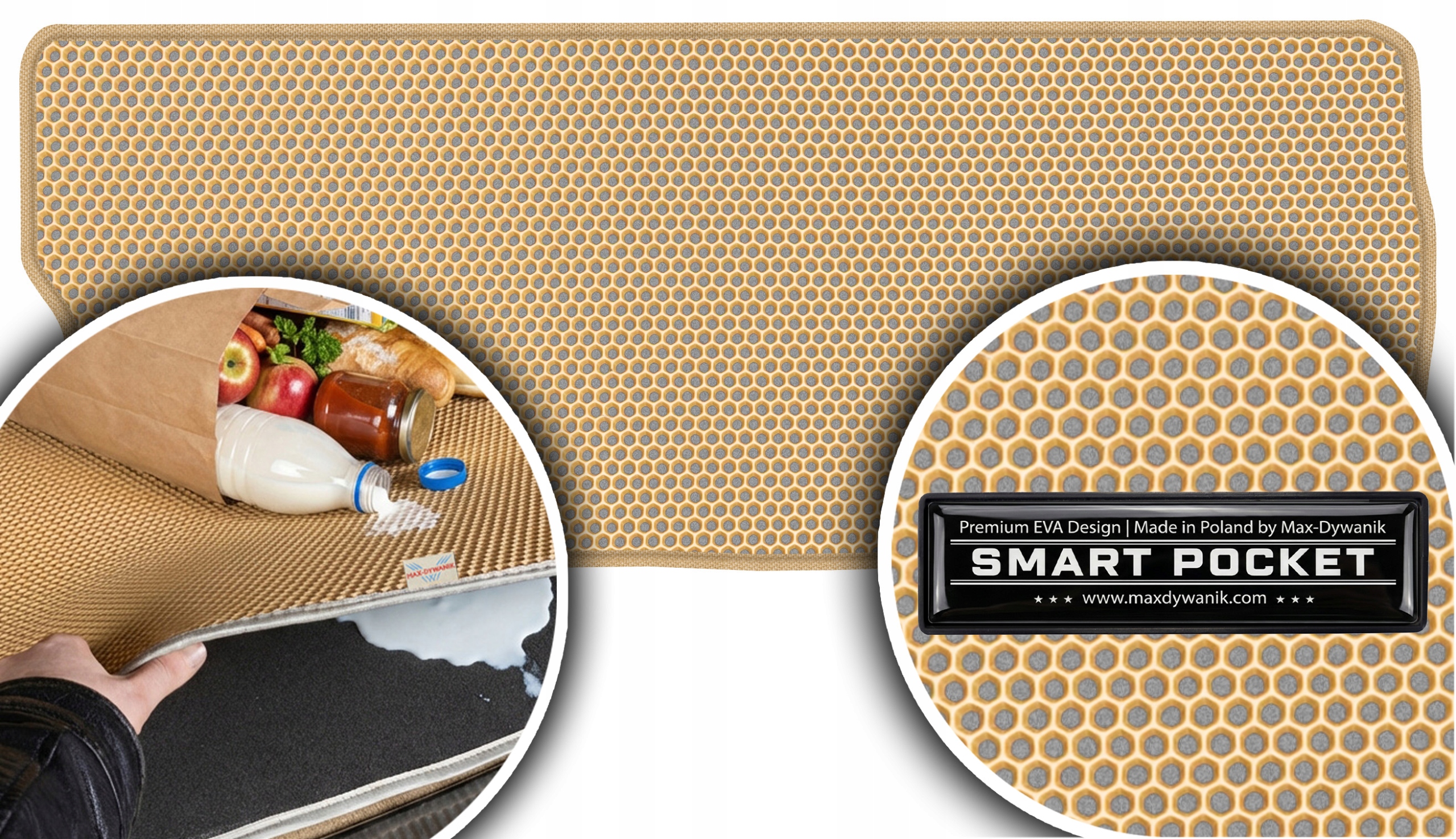 Suzuki Ignis I Crossover 2001-2008 Vložka do batožinového priestoru Eva Smart Pocket Béžová