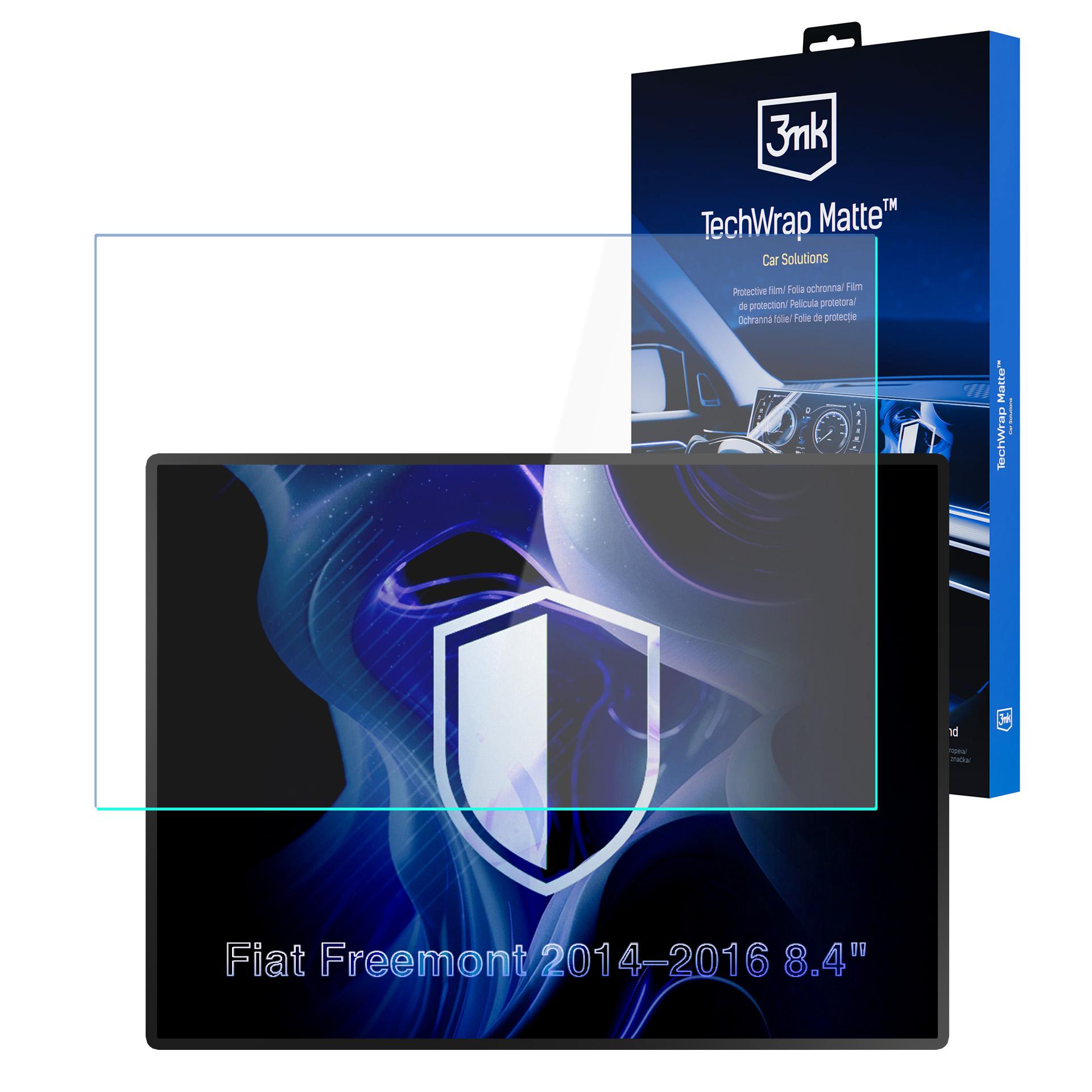 Folia ochronna na ekran do Fiat Freemont 2014-2016 8,4" 3mk TechWrap