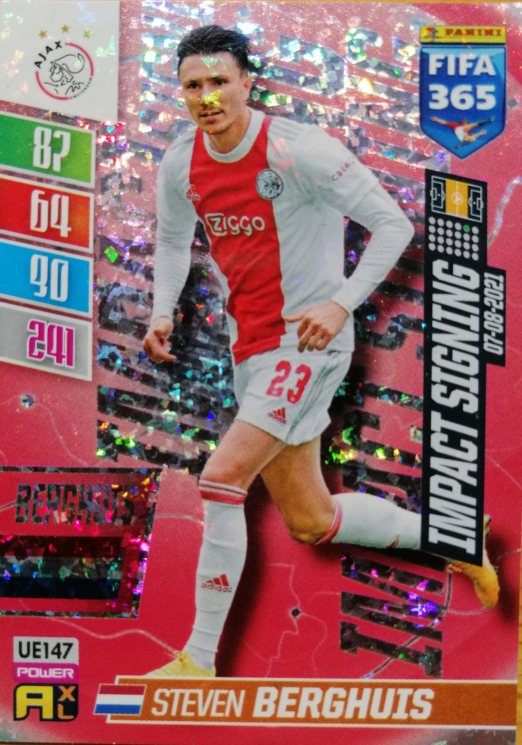 Fifa 365 2022 Update Impact Signing UE147 Berghuis