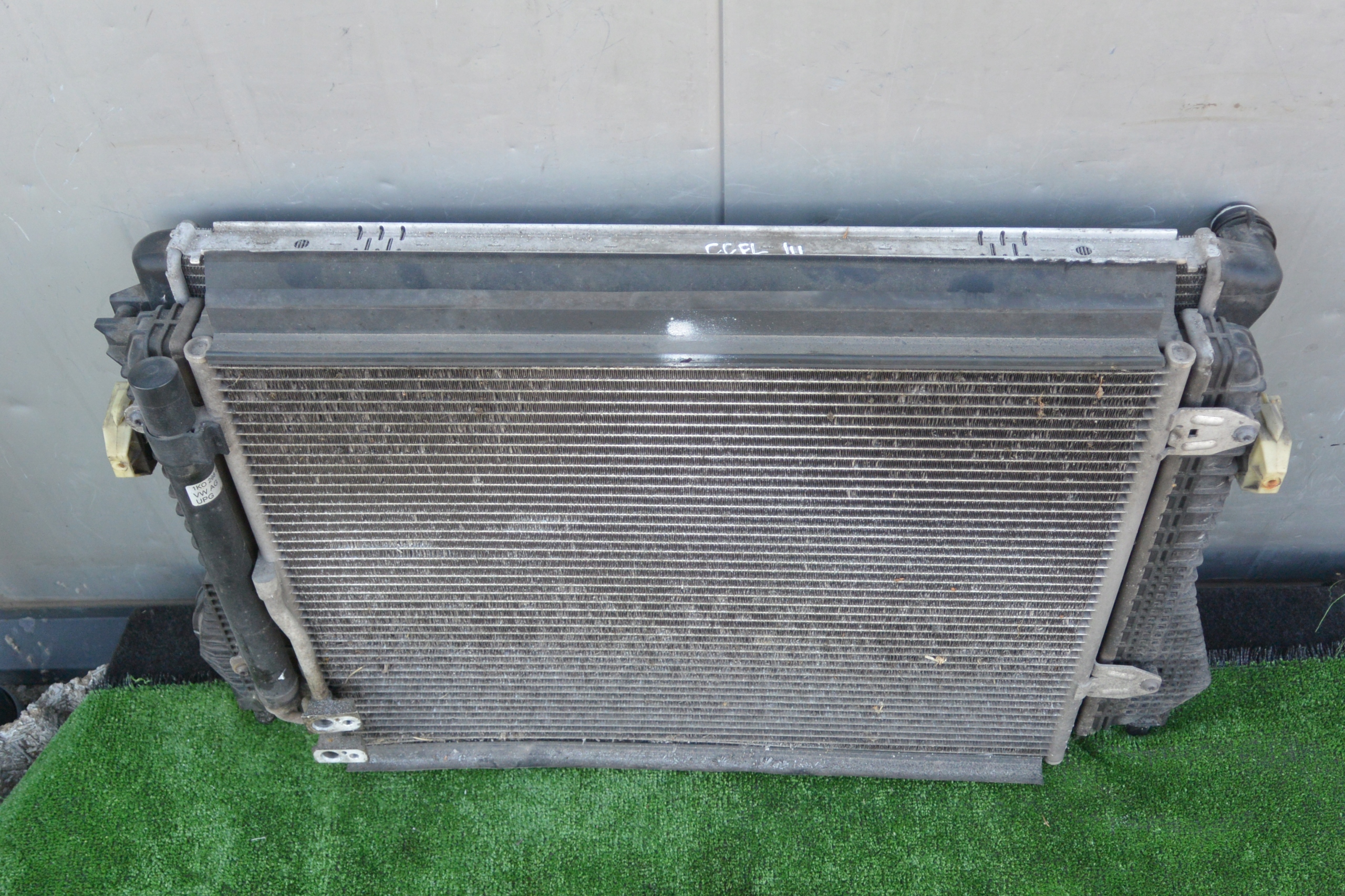 hladnjaci vode KLIMY interkuler ventilator VW PASSAT B6 B7 CC KPL