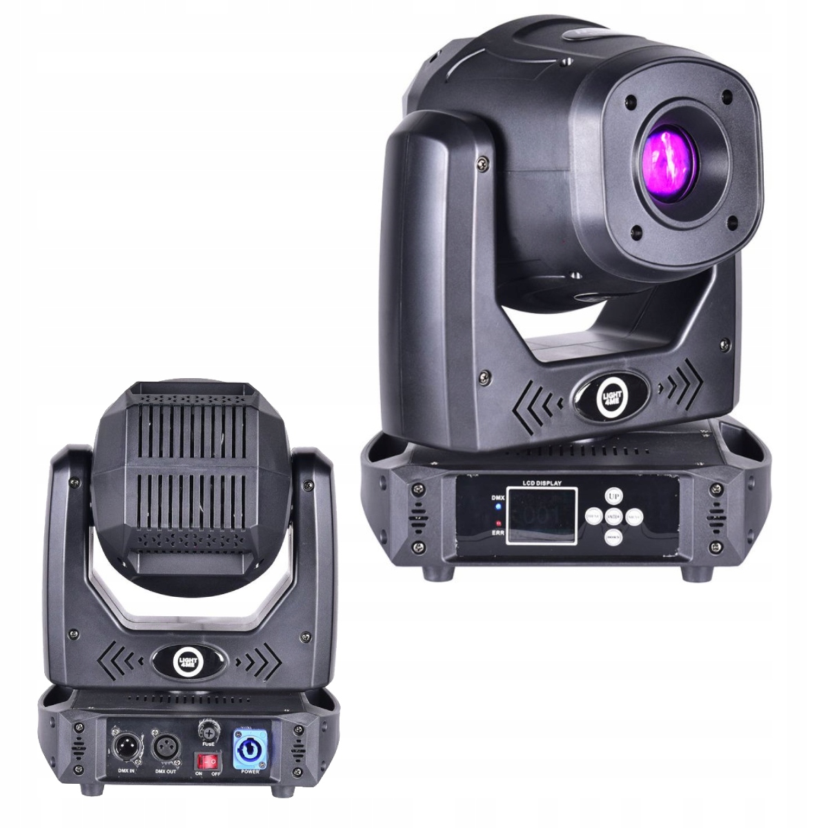 Głowica Ruchoma Led DMX Oświetlenie Estradowe LIGHT4ME Rapid Spot 100