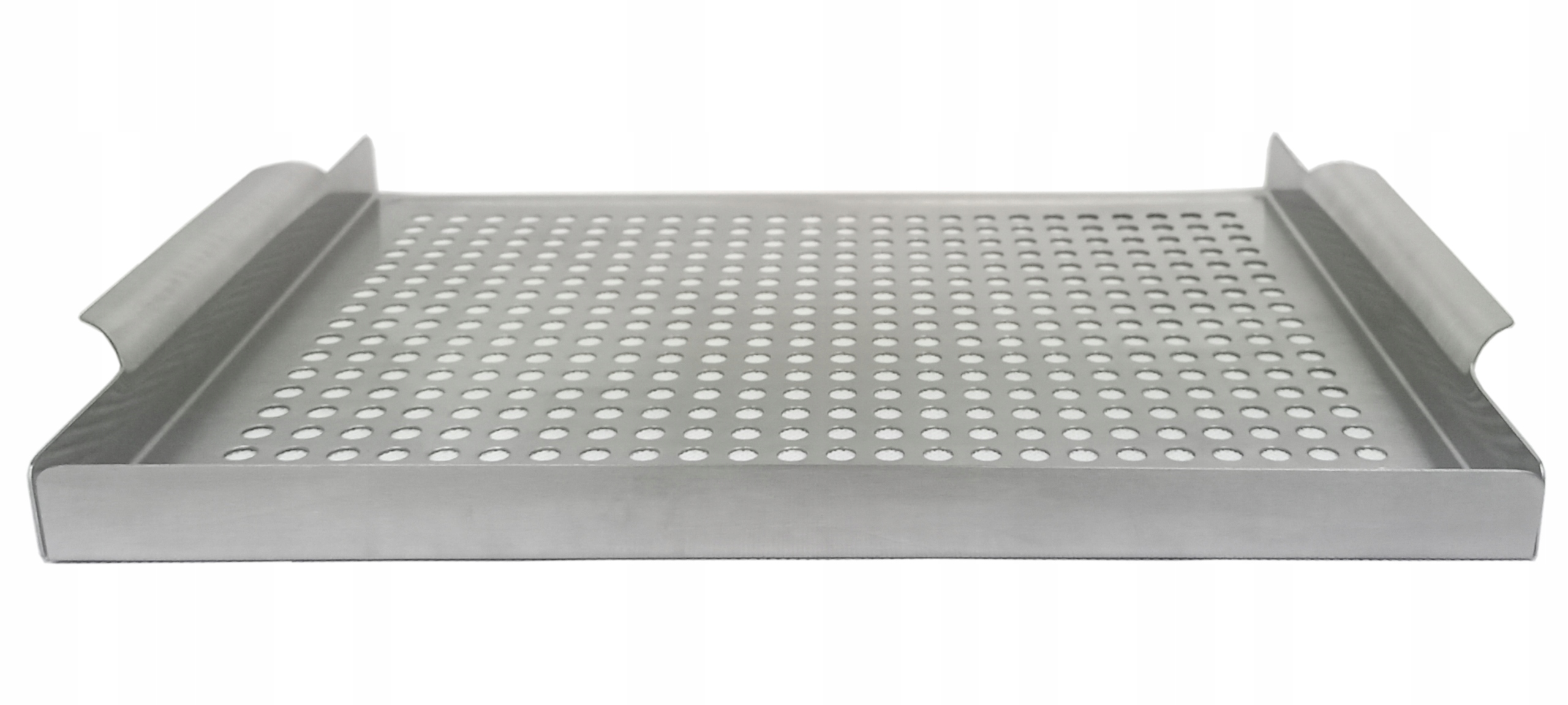 Taca do Grilla ze Stali Nierdzewnej Ruszt do Warzyw i Ryb Tacka Wielorazowa Kod producenta GK-AG-TK-02