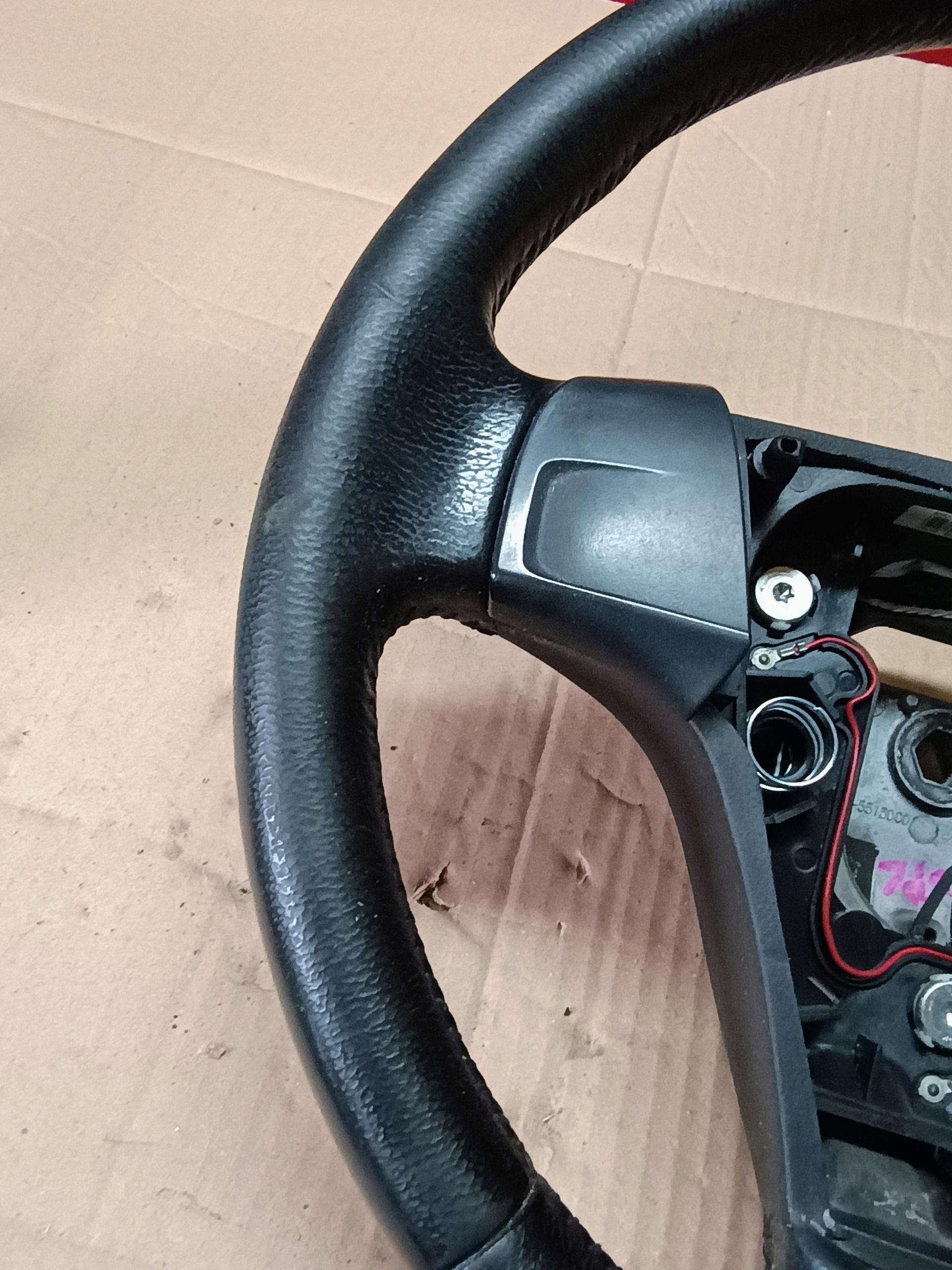 steering wheel, leather MULTIFUNKCJA VOLVO V50