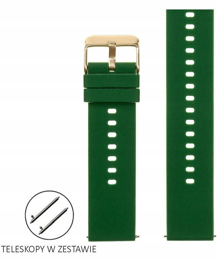 Pásek Pacific Silicone 22 mm