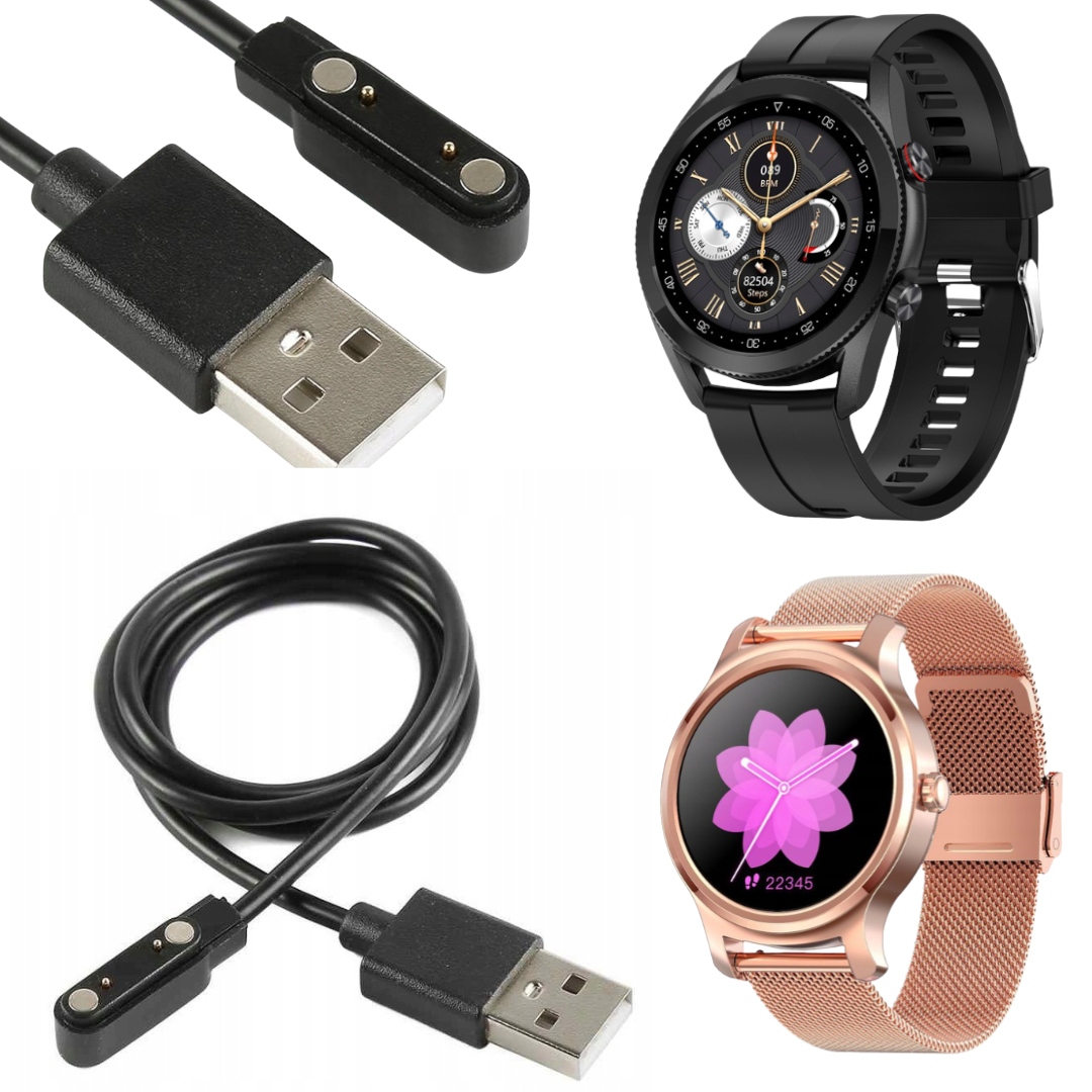 

Ładowarka Kabel Smartwatch K27 K22 L13 L19 DT95 R2