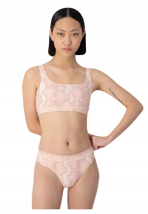 Champion Dvoudílné plavky Bikini Top Světle růžová Velikost Xs