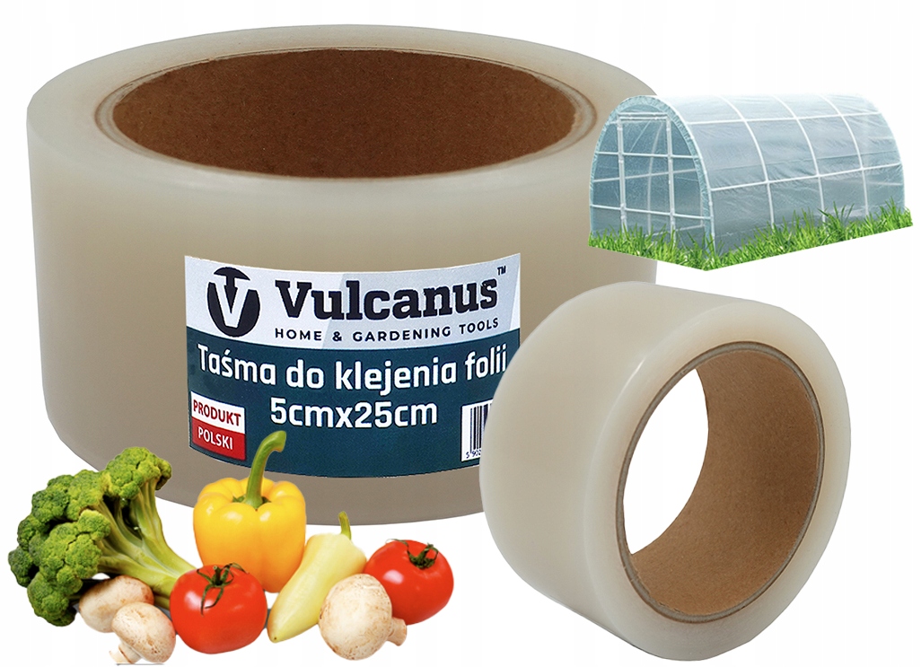 

Taśma do klejenia folii ogrodniczych 5 cm x 25mb