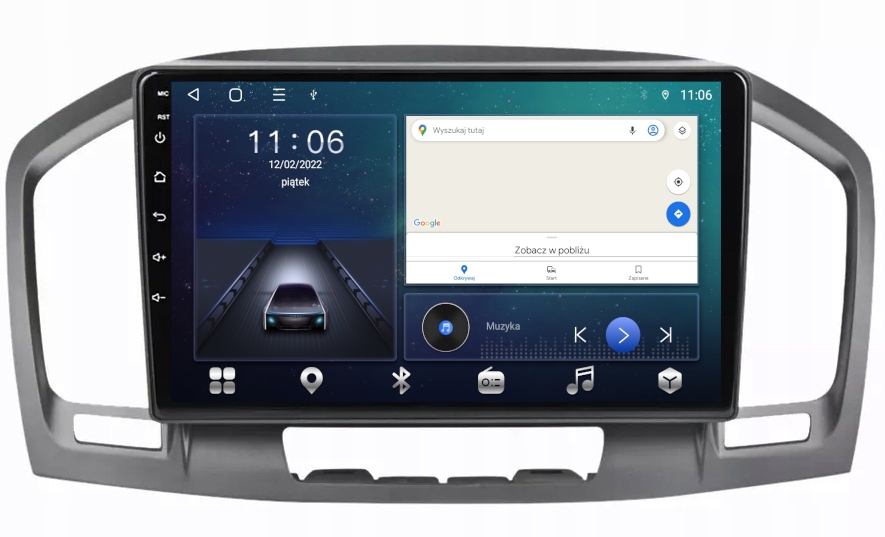 Rádio Android Bt Opel Insignia 2008-2013 Carplay Wifi Usb 4/64GB Modem Sim