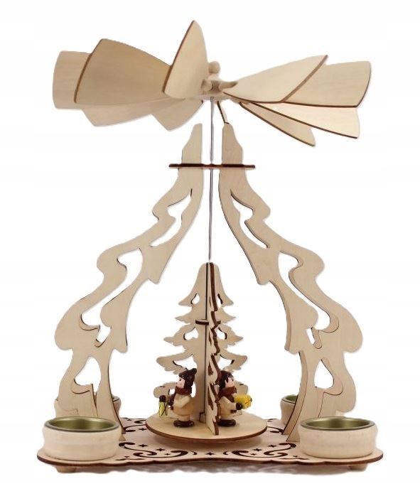 SCHULTE KUNSTGEWERBE ŚWIECZNIK PIRAMIDA NA PODGRZEWACZE Kod producenta 90494-01