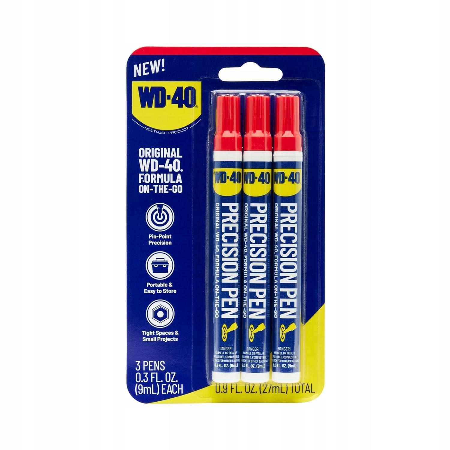 WD-40 Formula On-The-Go preparat wielofunkcyjny smar ochrona w penie 3x9ml