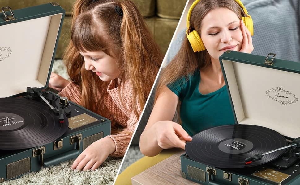 Gramofon ASMUSE 0001 Szerokość produktu 40.1 cm