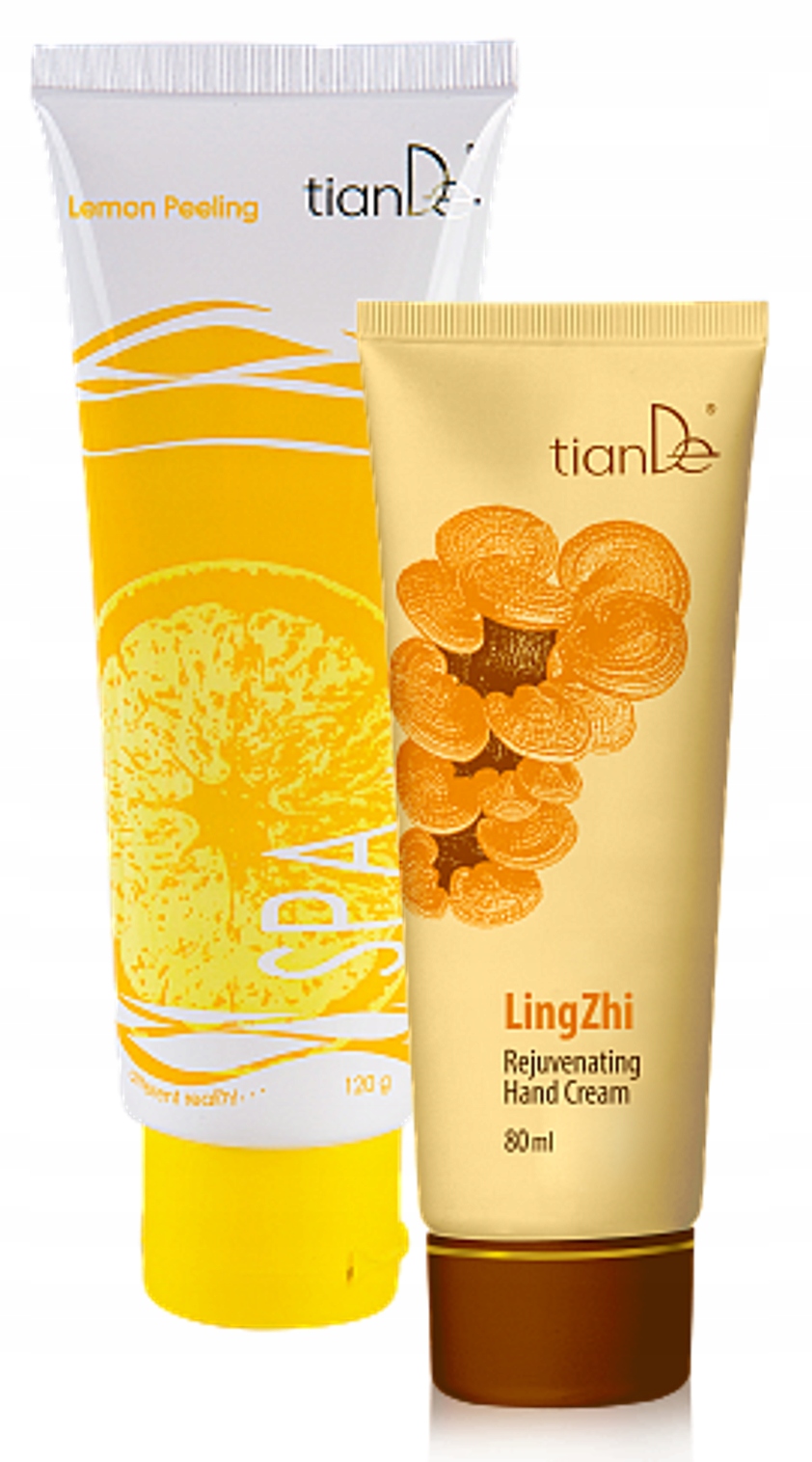 tianDe Sada Proti Pigmentovým Skvrnám Na Rukou Krém Enzymatický peeling