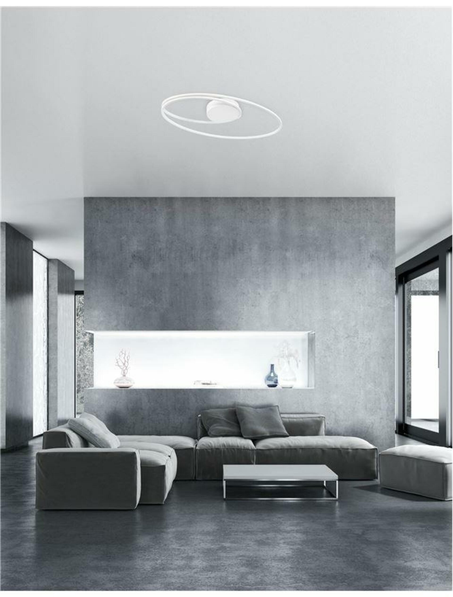 Nova Luce stropné svítidlo Viareggio biele svetlo akrylové Led 28W 230V 3000K