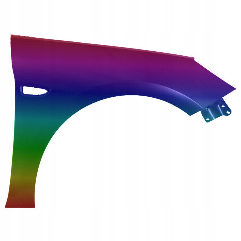 Blatník Opel Astra K V Každá Libovolná Barva 15-19 Pravý Přední