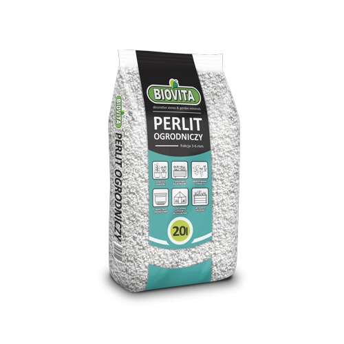 

Perlit Ogrodniczy 20L Spulchnia Podłoże Biovita