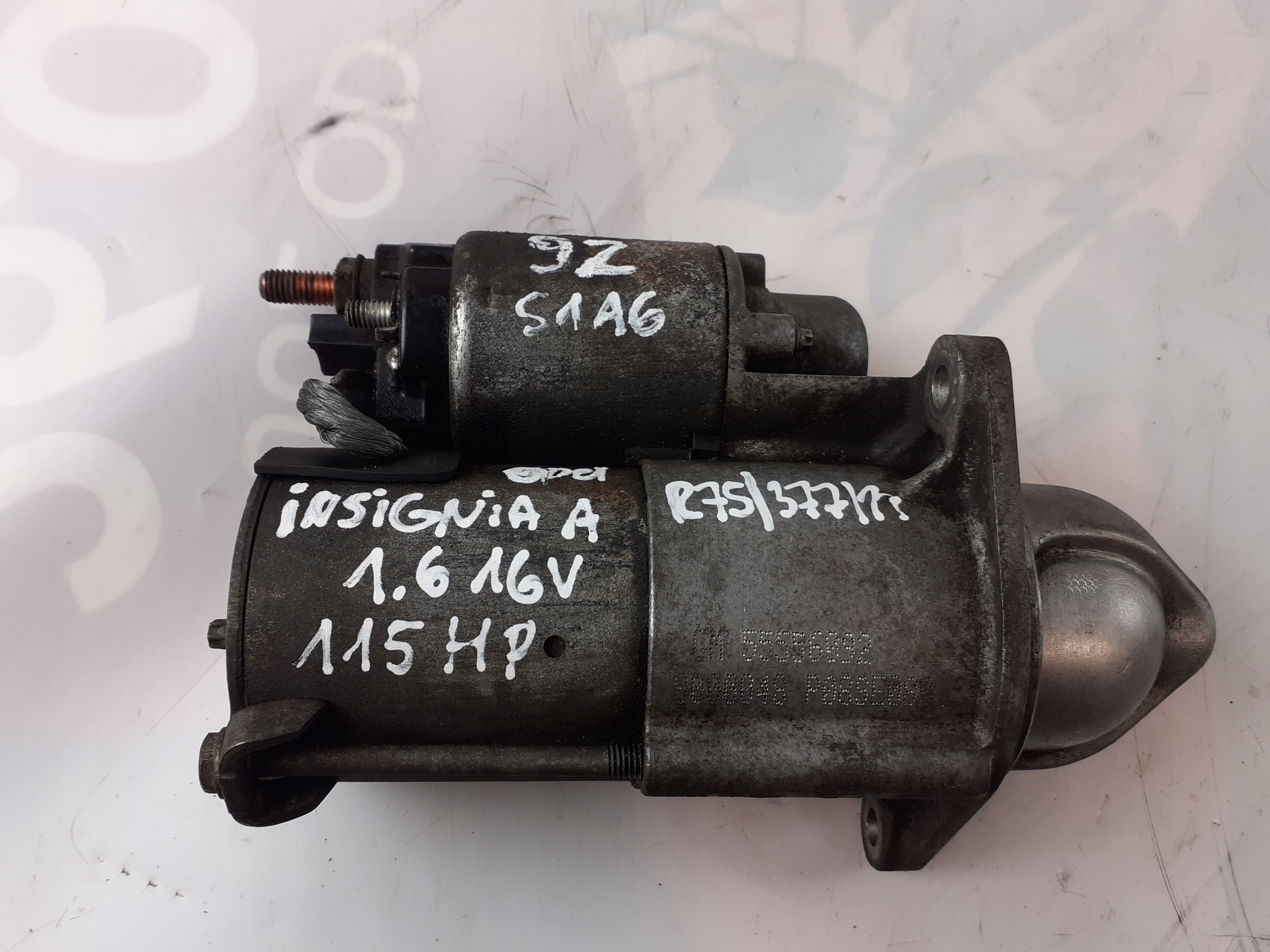 starter Opel Insignia A 1.6 16V