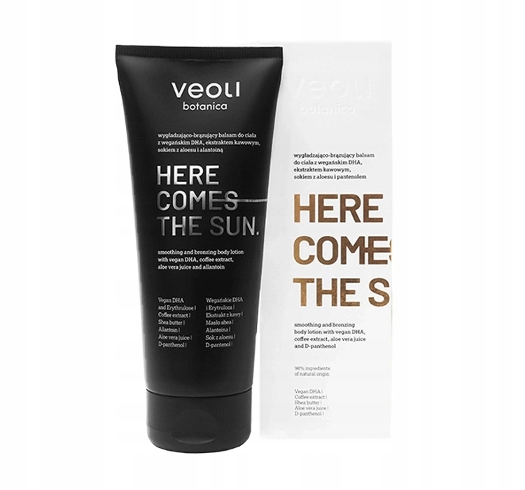 Veoli Botanica Here Comes the Sun bronzující tělový balzám 200 Ml