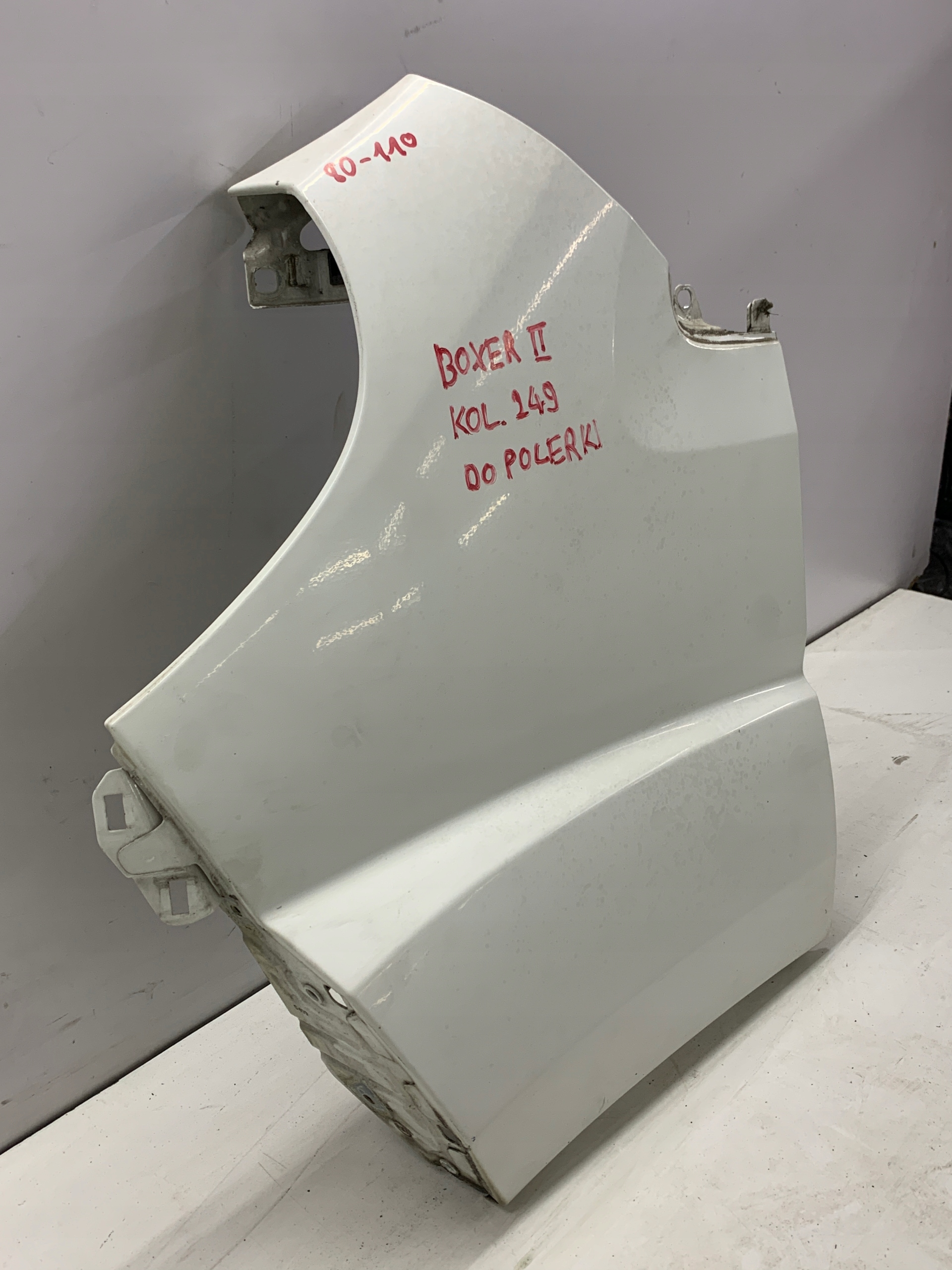fender left front left front PEUGEOT BOXER II (2006-2014) colour 249
