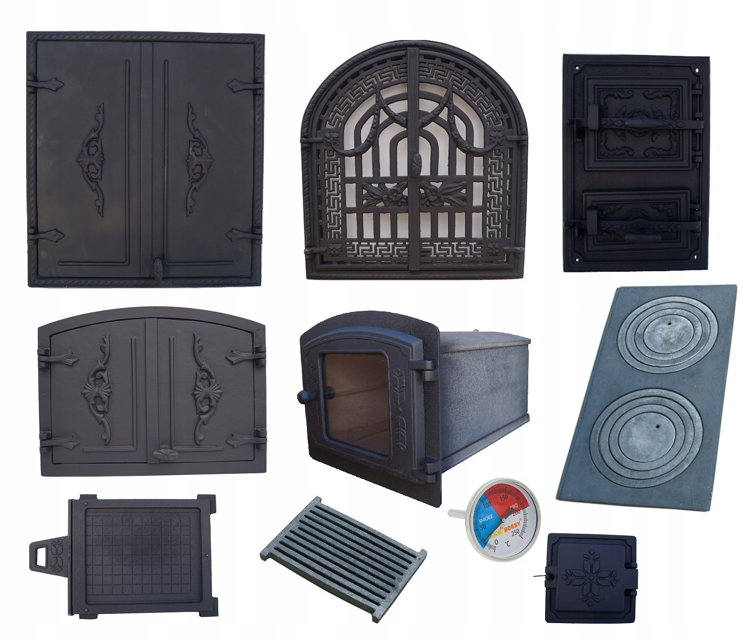 drzwiczki żeliwne do wędzarni pieca chlebowe Z6Ż