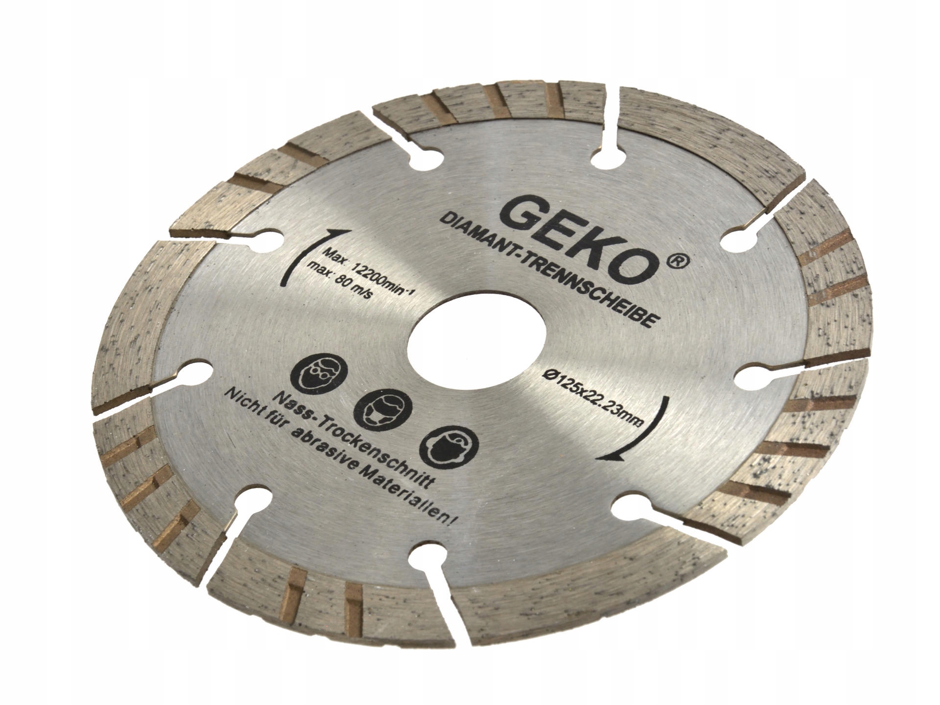 TARCZA DIAMENTOWA SEGMENTOWA DO BETONU 125 mm