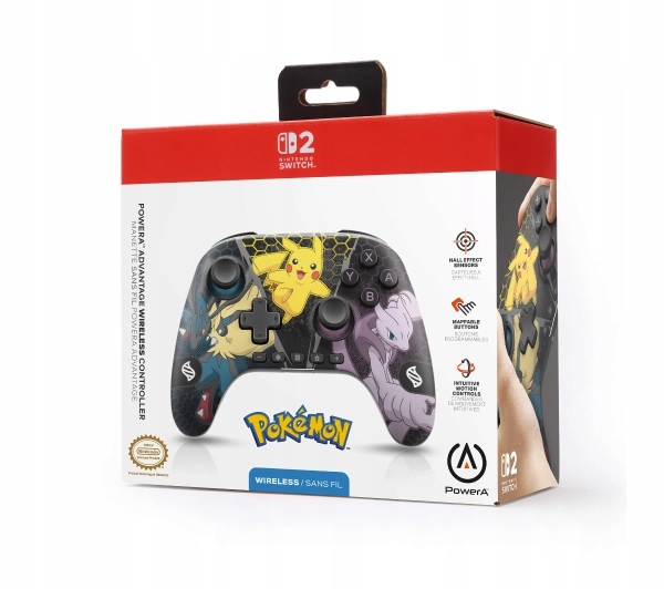 Pad do Nintendo Switch 2 PowerA Advantage Wireless Controller Pokemon