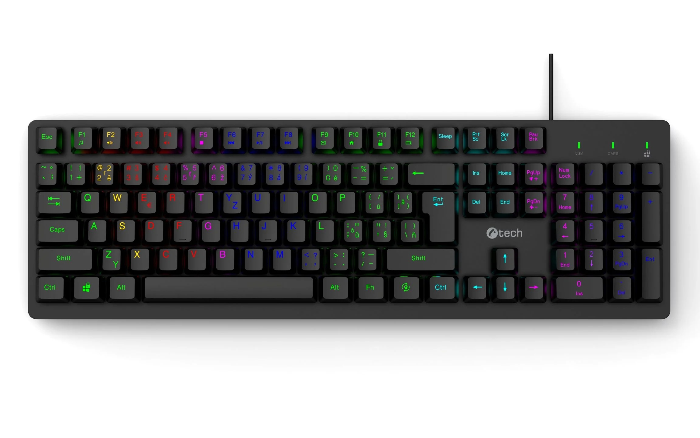 Klawiatura membranowa C-tech Riven (GKB-16)