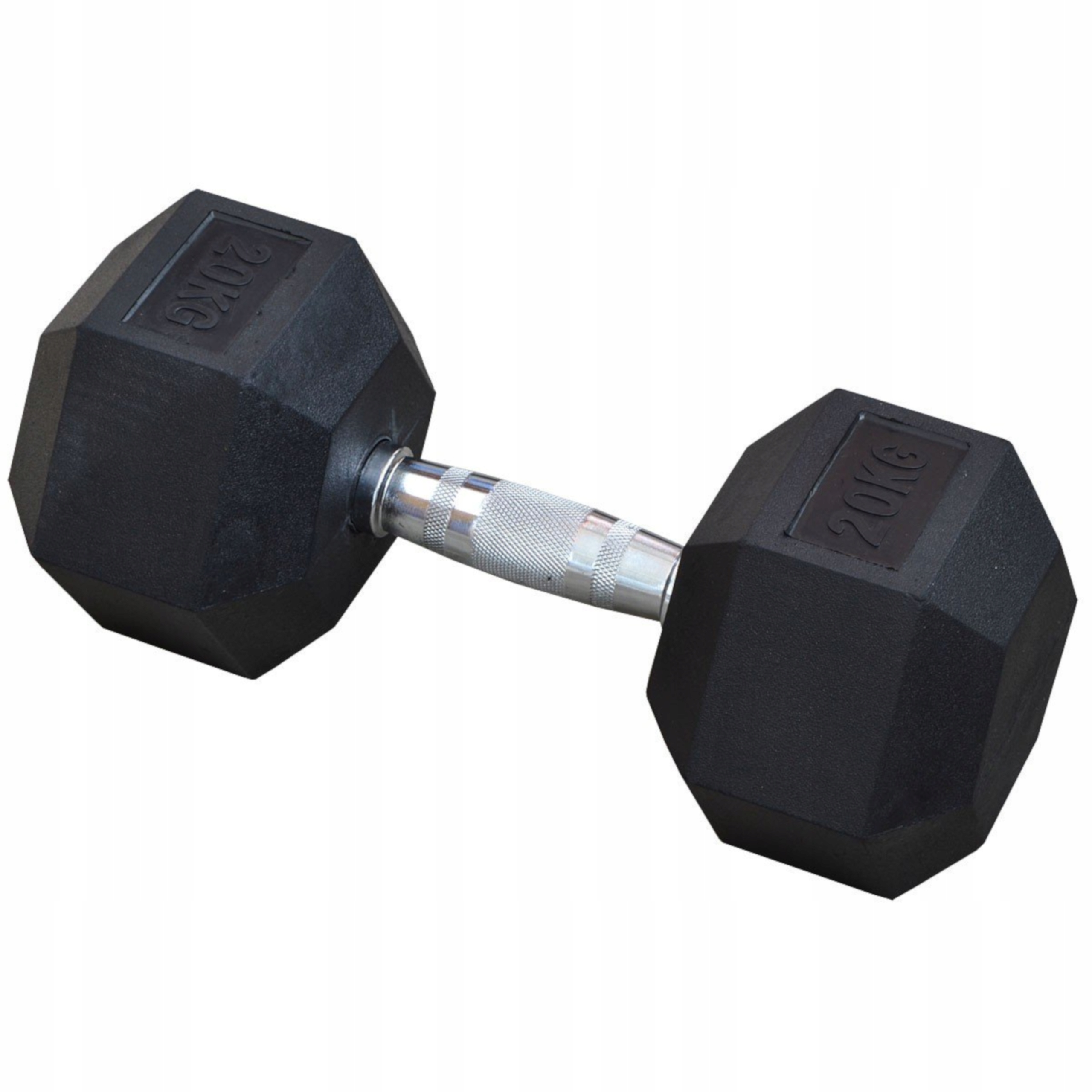 Platinum Fitness Hantla Hex Gumowana 20KG Hexagonalna Powlekana