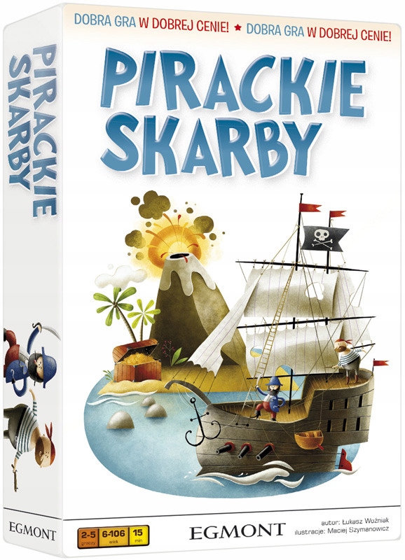 

Dobra gra w dobrej cenie Pirackie Skarby Egmont