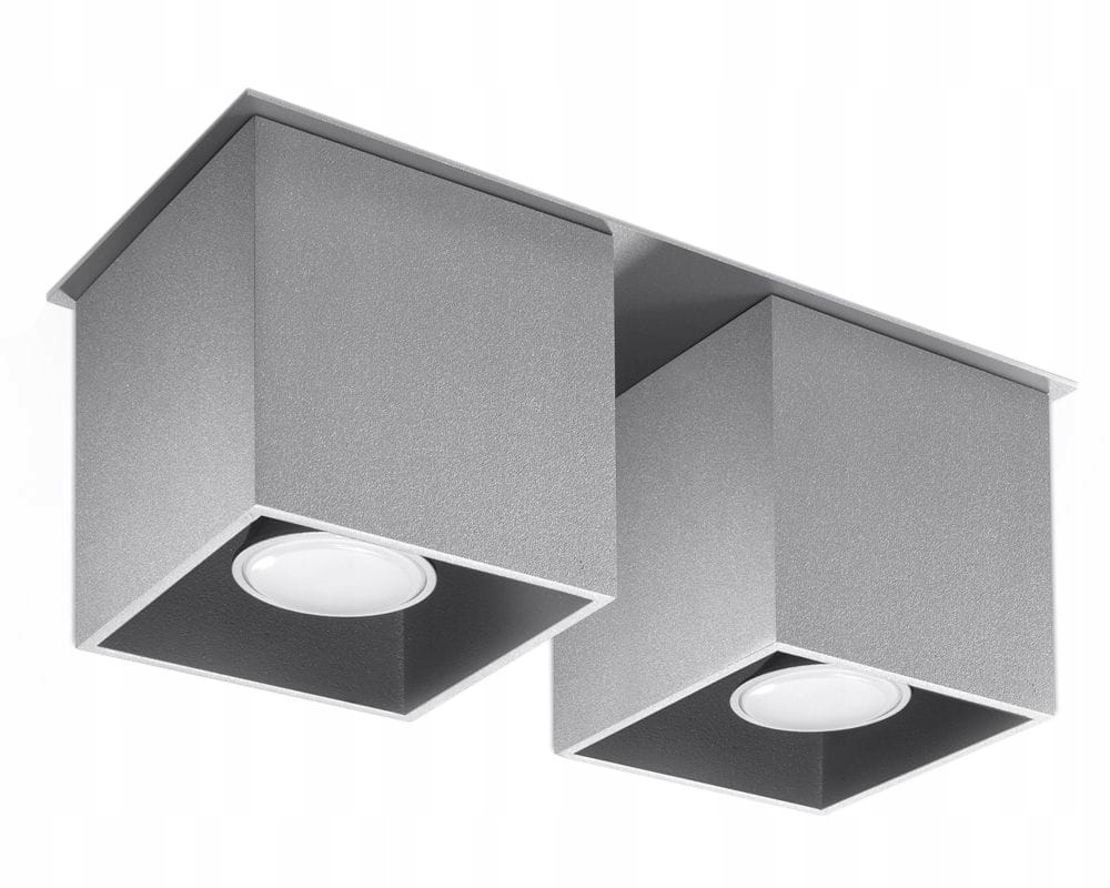 Sollux Spot Quad 2 Šedá