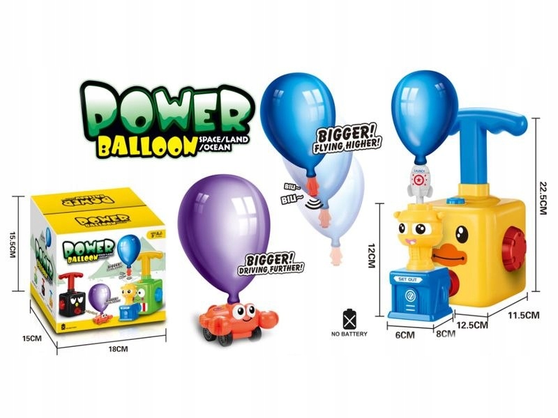 

Wyrzutnia Balonów Balon Aerodynamiczny Kaczka