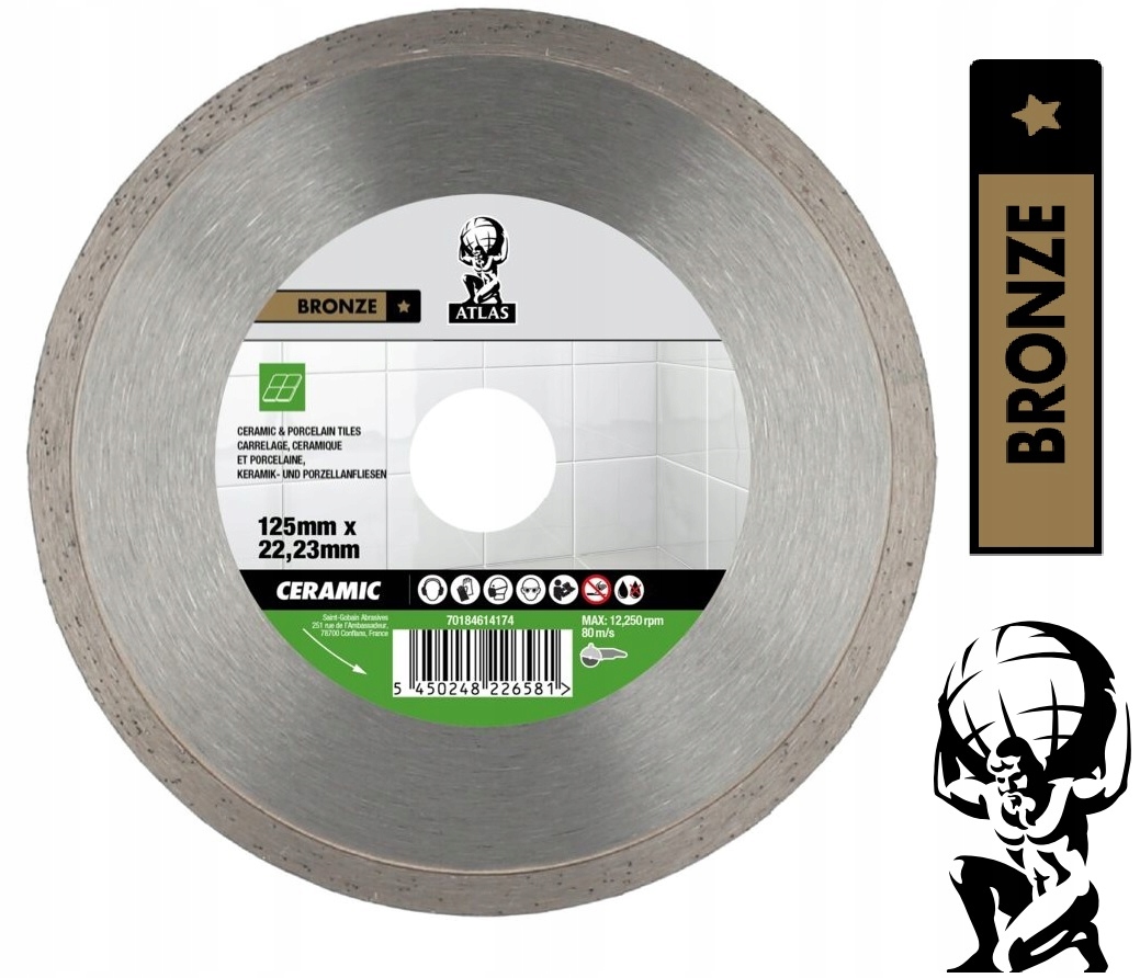 

Tarcza diamentowa do cięcia płytek gresu 125mm +++