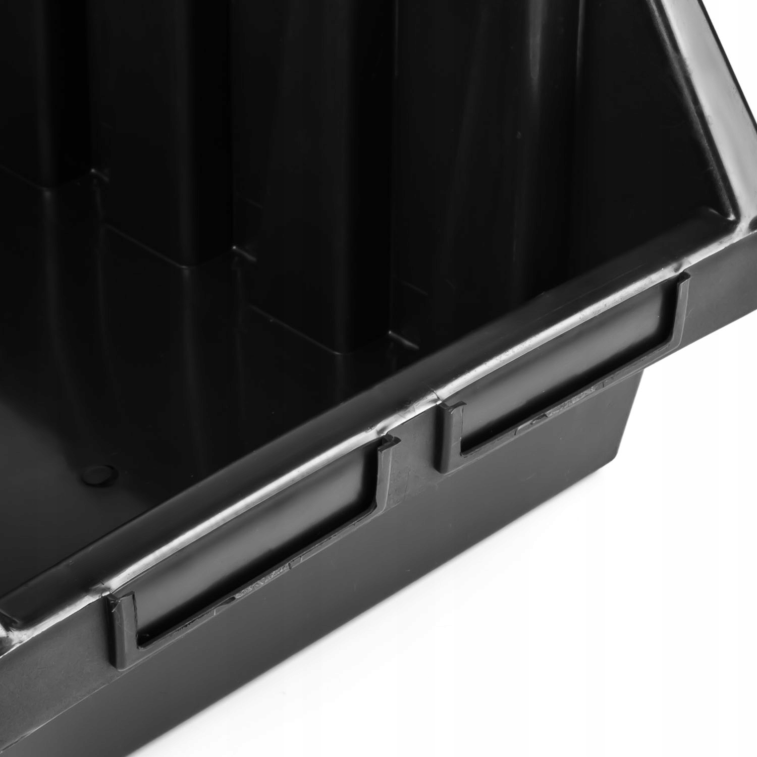 Pojemnik Kuweta Organizer Czarny 505x325x190 Materiał plastik