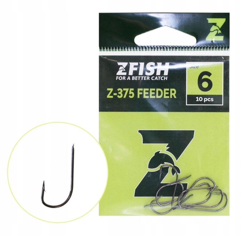 Zfish Haczyki Wędkarskie Z-375 rozmiar 8