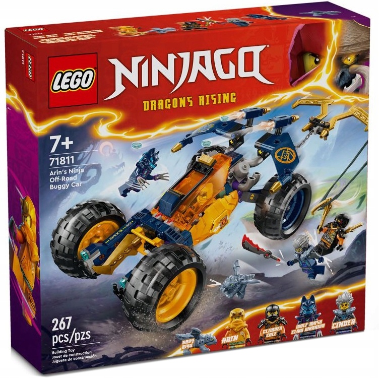 Lego Ninjago Stavebnice 267ele Terénní Vozítko Ninja Arina 71811
