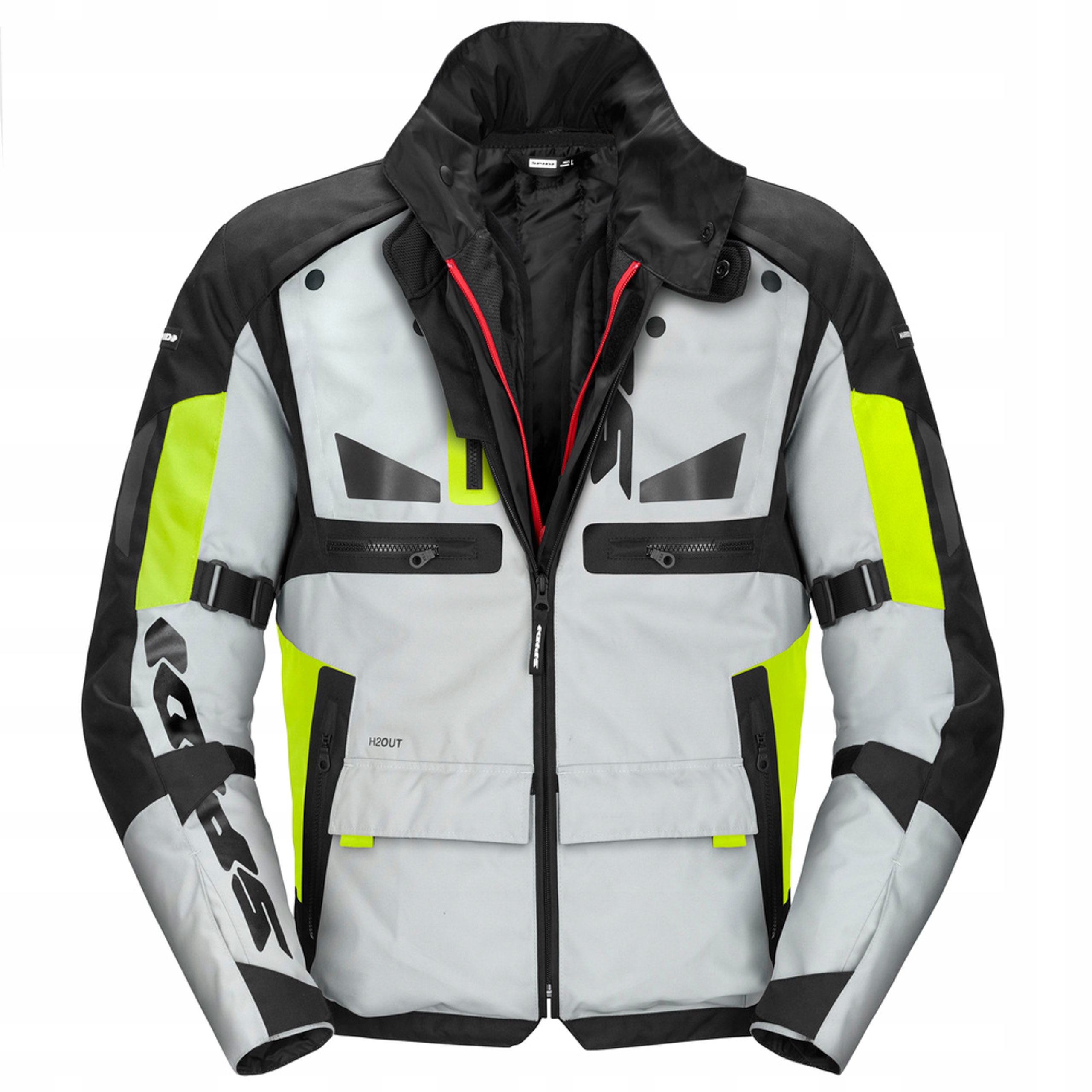Kurtka Spidi Crossmaster H2Out fluo 4XL