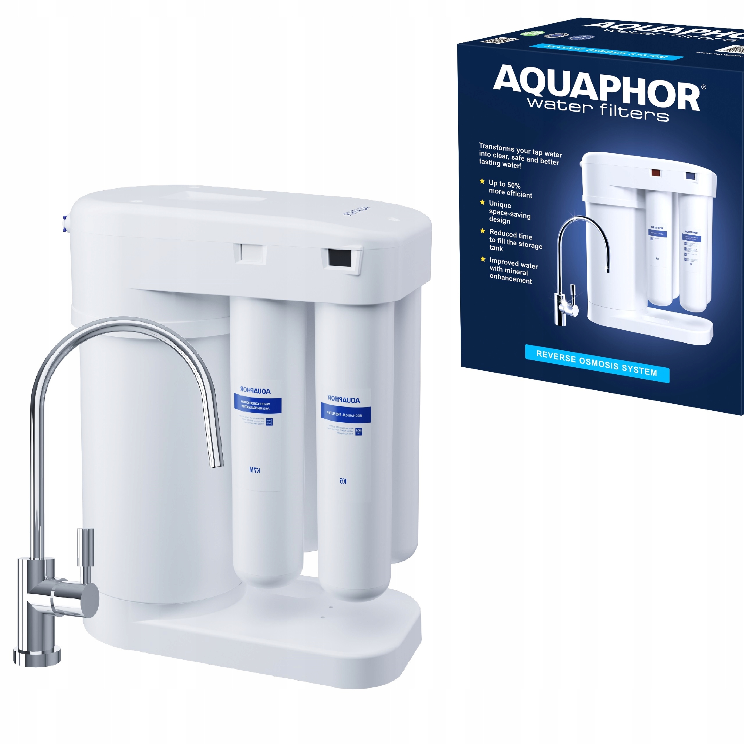 

Filtr do wody odwrócona osmoza Aquaphor Morion