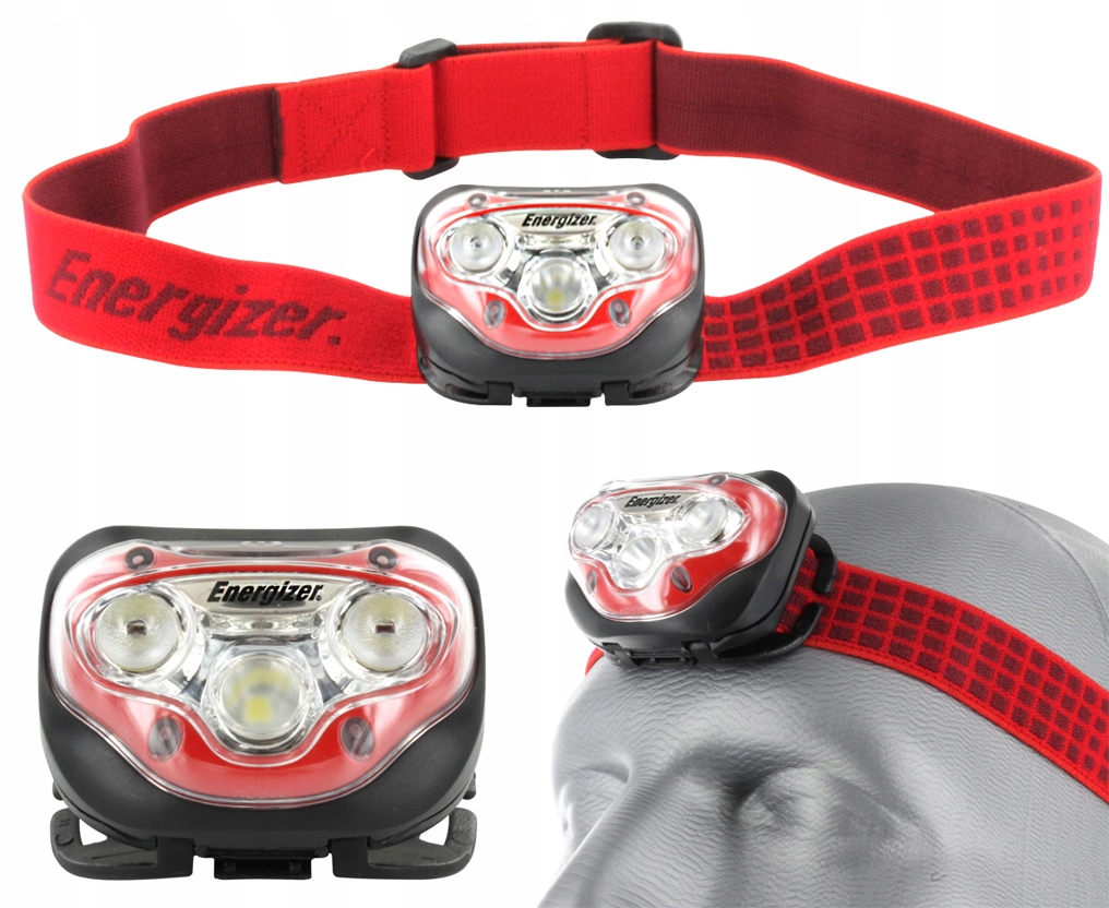 

Latarka Czołówka Energizer Vision Hd 3 Led 300LUM
