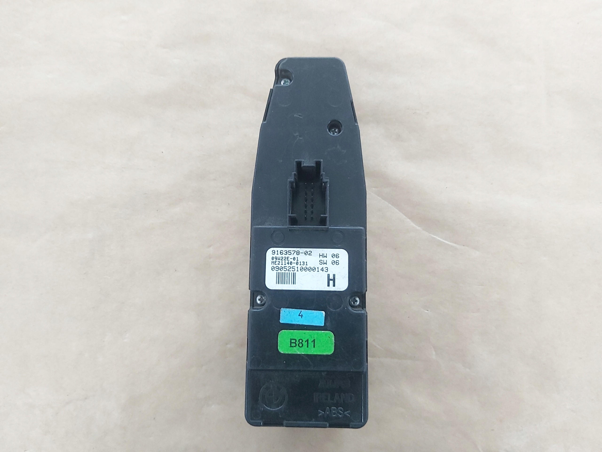 PANEL window control switch of mirrors 9163578 BMW F01 BDB!!