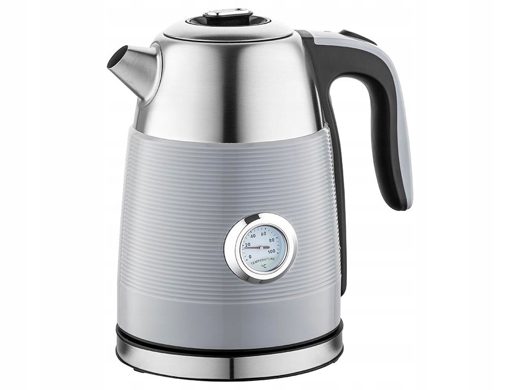 Czajnik elektryczny Botti Kenny 2200 W 1,7 l srebrny/szary