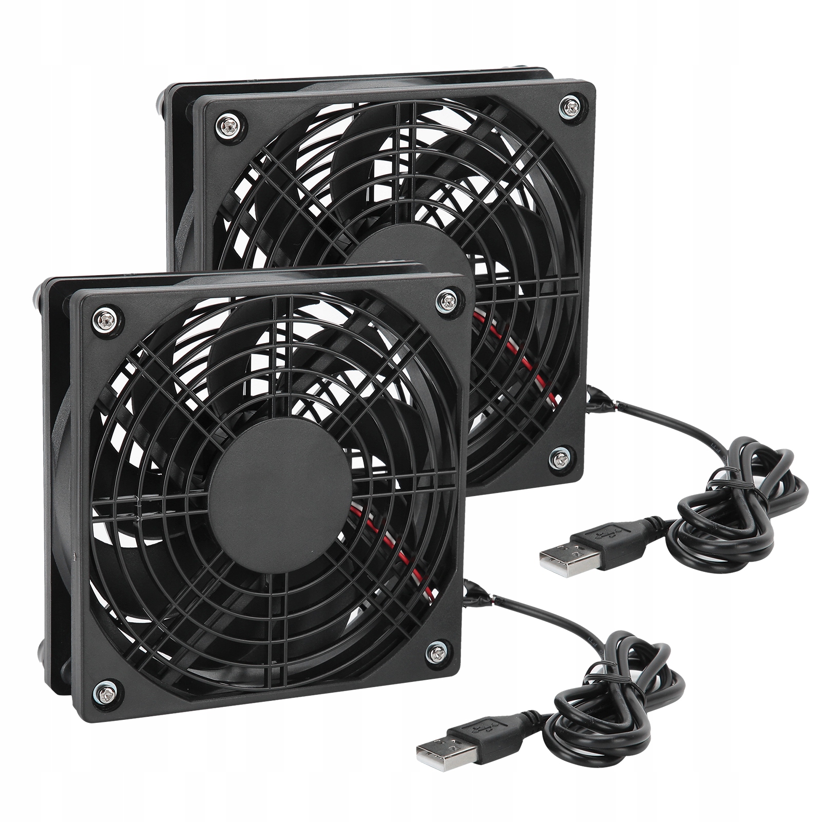 WENTYLATOR KOMPUTEROWY WIATRAK COOLING SILENT FAN MOCNY 1200RPM +KABEL USB