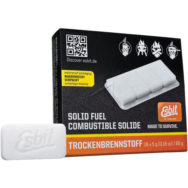 

Paliwo stałe Esbit do kuchenek Solid Fuel 16x 5 g