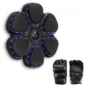 Elektronický boxerský terč Hms TB12 s Led, Bluetooth a rukavicemi