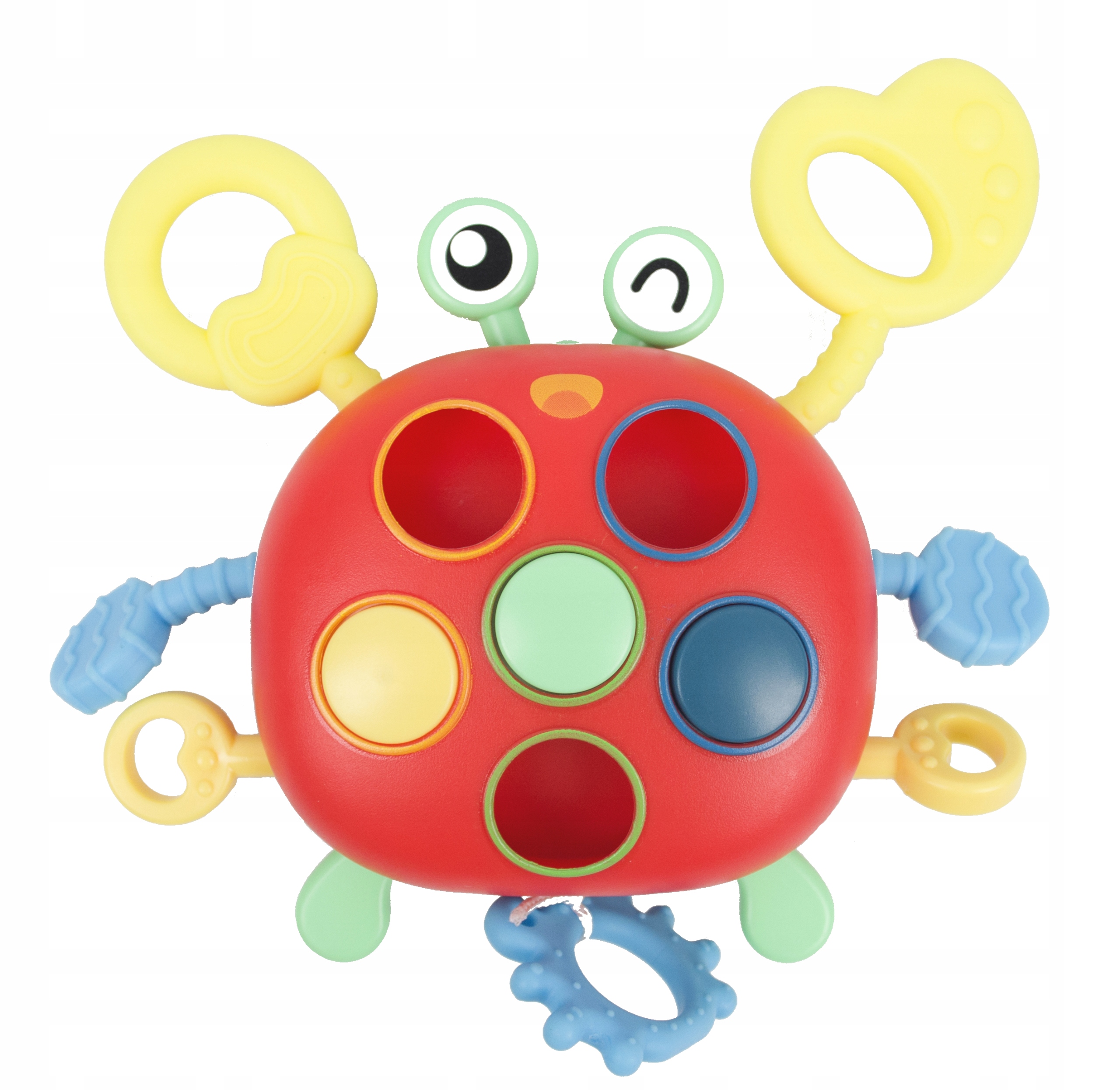 GRYZAK KRAB SENSORYCZNA ZABAWKA RUCHOME ELEMENTY